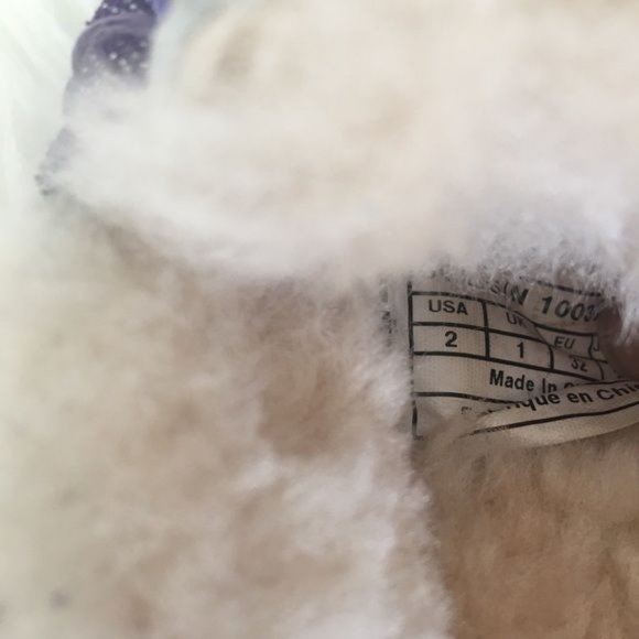 UGG Purple Glitter Slippers Loafers - Picture 8 of 8